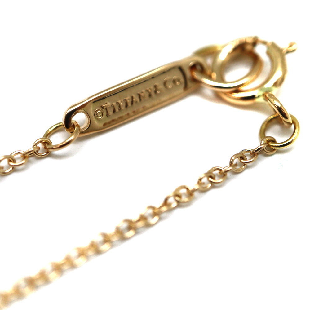 Tiffany Open Atlas Mini Necklace Pink Gold - Picture 5 of 6